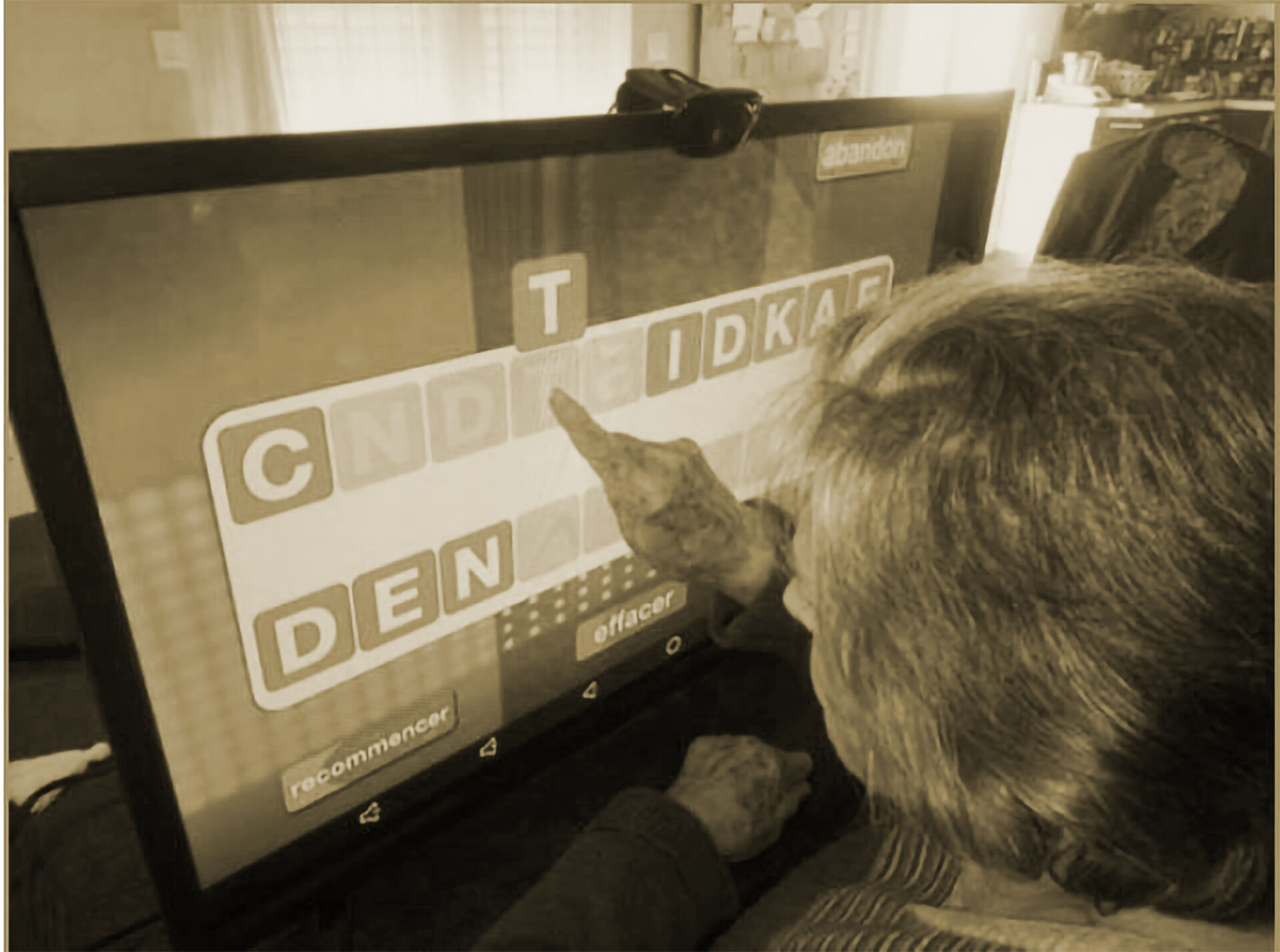 Régine, la première testeuse